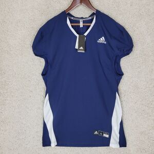 NEW Adidas Football Jersey Size XL Blue White GG7400 WVN A1 Stock‎ J Vented NWT
